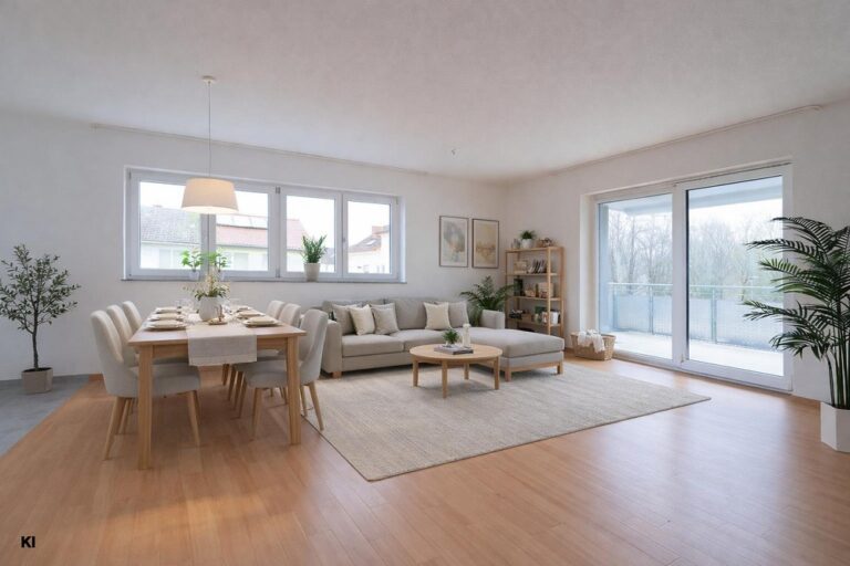 Moderne 3,5-Zimmer-Wohnung mit Süd-/Ost-Balkon, Aufzug & barrierefreiem Zugang nahe dem Kurparksee!