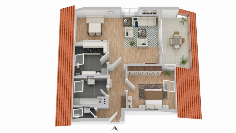 Wohnen mit Weitblick großzügige 2,5-Zimmer-Dachwohnung mit sonniger Südloggia!